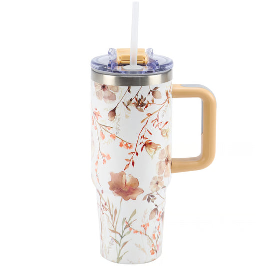 30 oz Cottage Garden Travel Mug