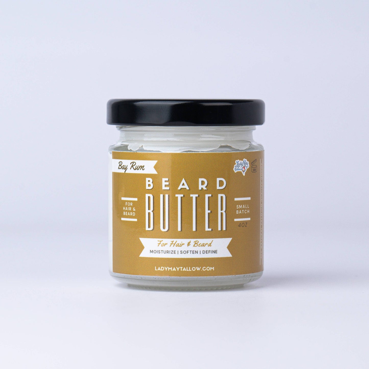 All-Natural Tallow Beard, Hair, and Scalp Butter