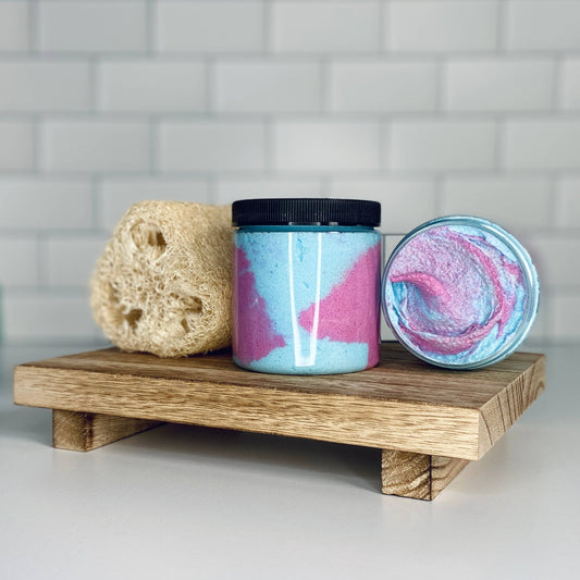 Cactus Blossoms Foaming Sugar Scrub: 8 oz