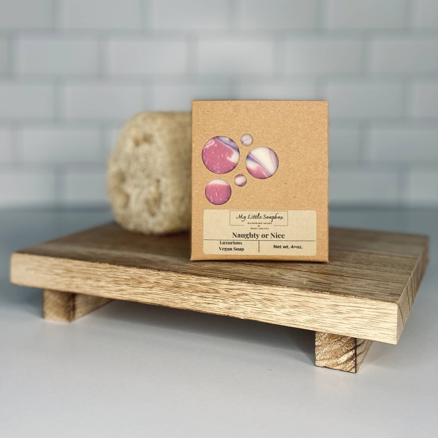 Naughty or Nice Vegan Handmade Soap