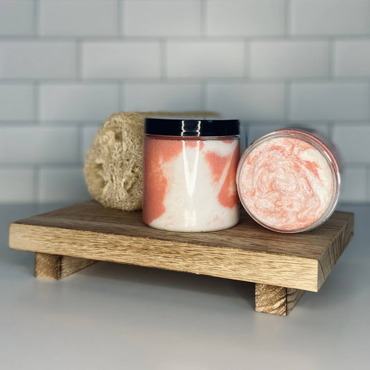 Island Grapefruit Foaming Sugar Scrub: 8 oz