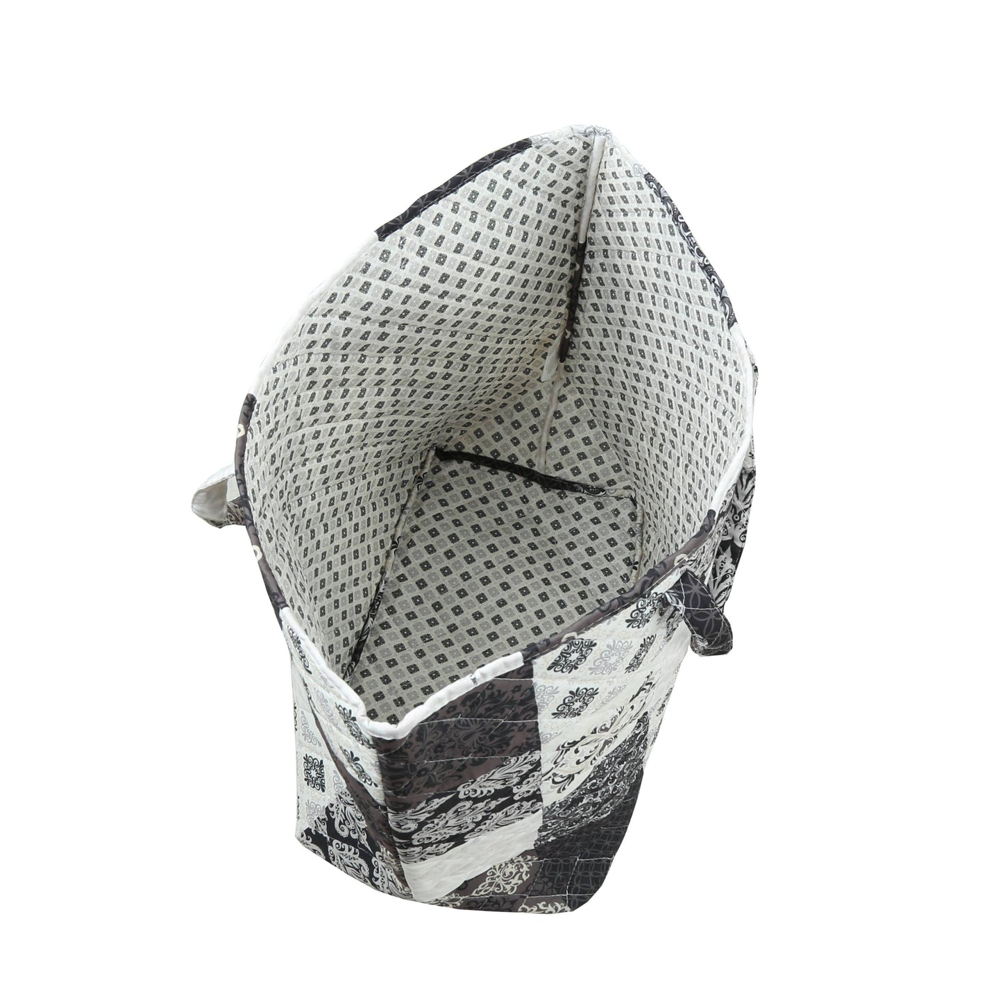 Designer Quilted Tote Bag-"Arabesque"