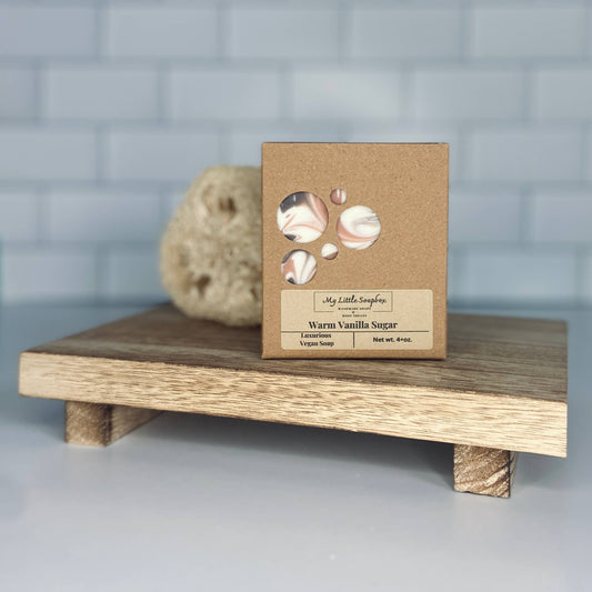 Warm Vanilla Sugar Vegan Handmade Soap