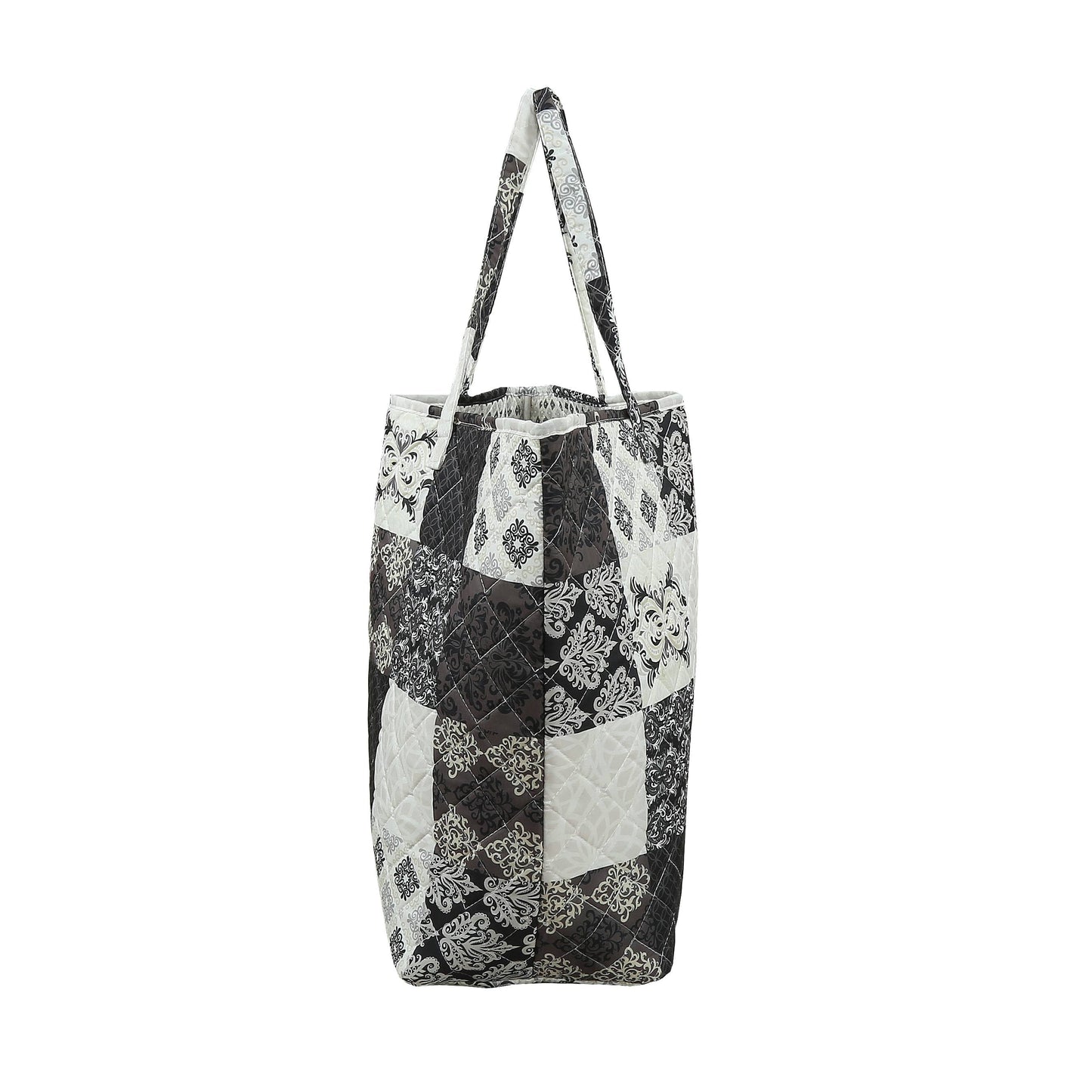 Designer Quilted Tote Bag-"Arabesque"
