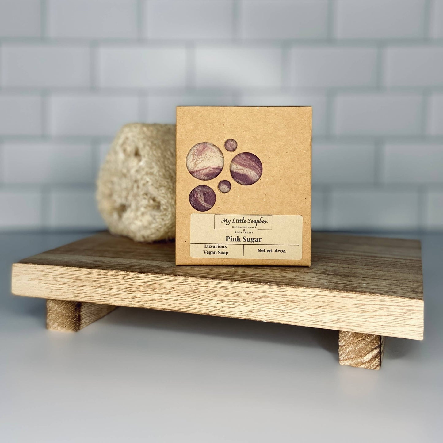 Pink Sugar Vegan Handmade Soap