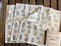 Teapot Garden Double-Sided Dishcloth