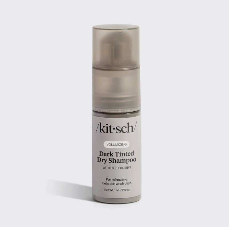 Volumizing Rice Protein Dry Shampoo - Dark Tinted 1 oz