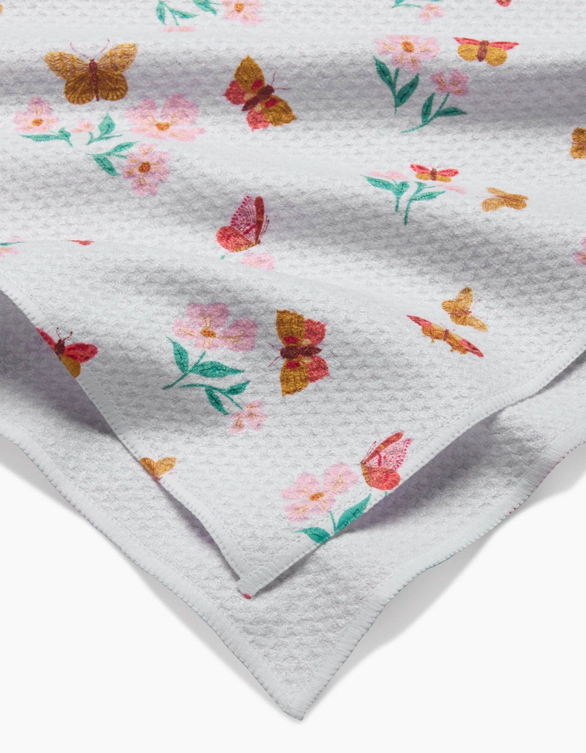 Butterfly Garden Tea Towel