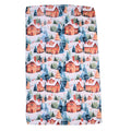 Gingerbread Village Christmas Tea Towel