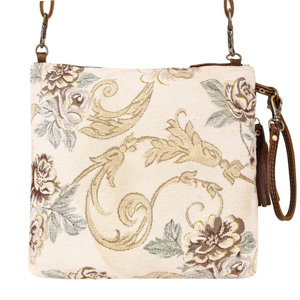 Contentment Small Crossbody Bag in Cream