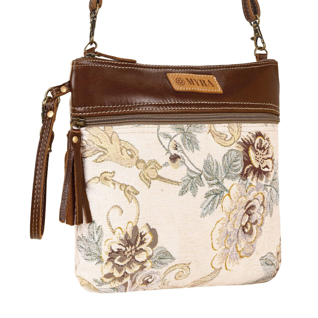Contentment Small Crossbody Bag in Cream