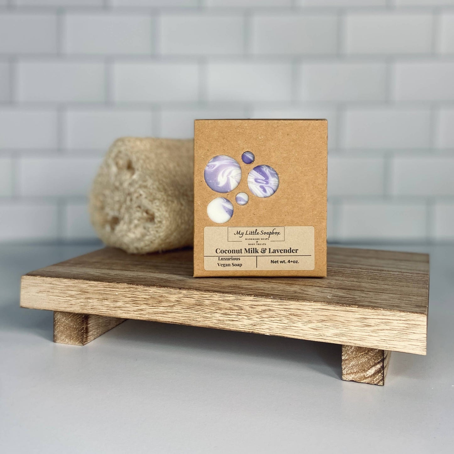 Coconut Milk and Lavender Vegan Handmade Soap