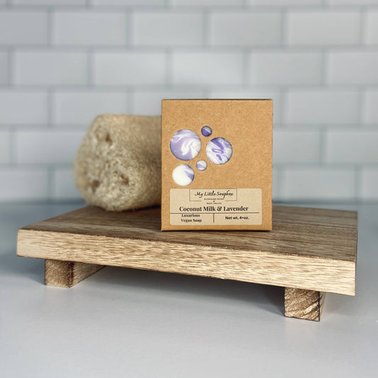 Coconut Milk and Lavender Vegan Handmade Soap