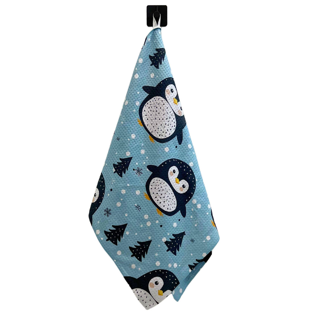 Penguin Party Tea Towel