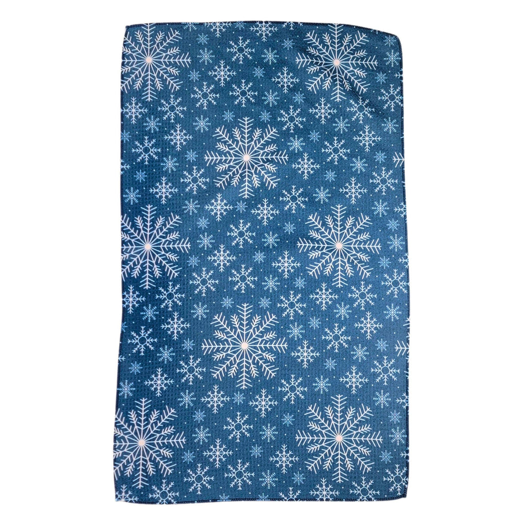Winter Snowflake Tea Towel