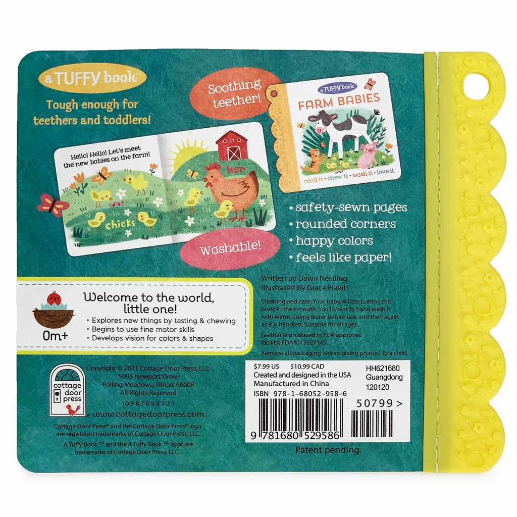 Farm Babies  (Tuffy Teether Indestructible Book)