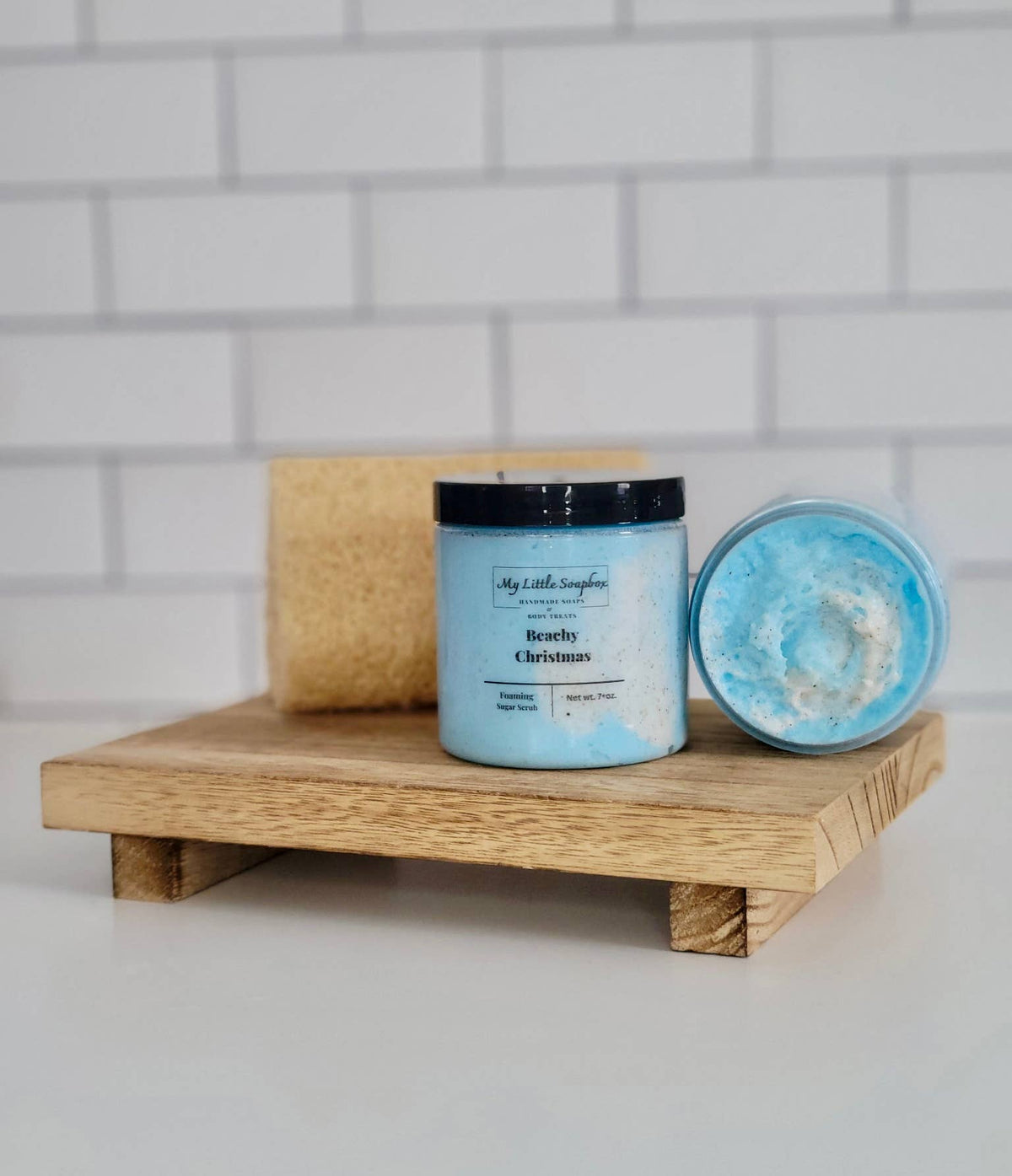 Beachy Christmas Foaming Sugar Scrub