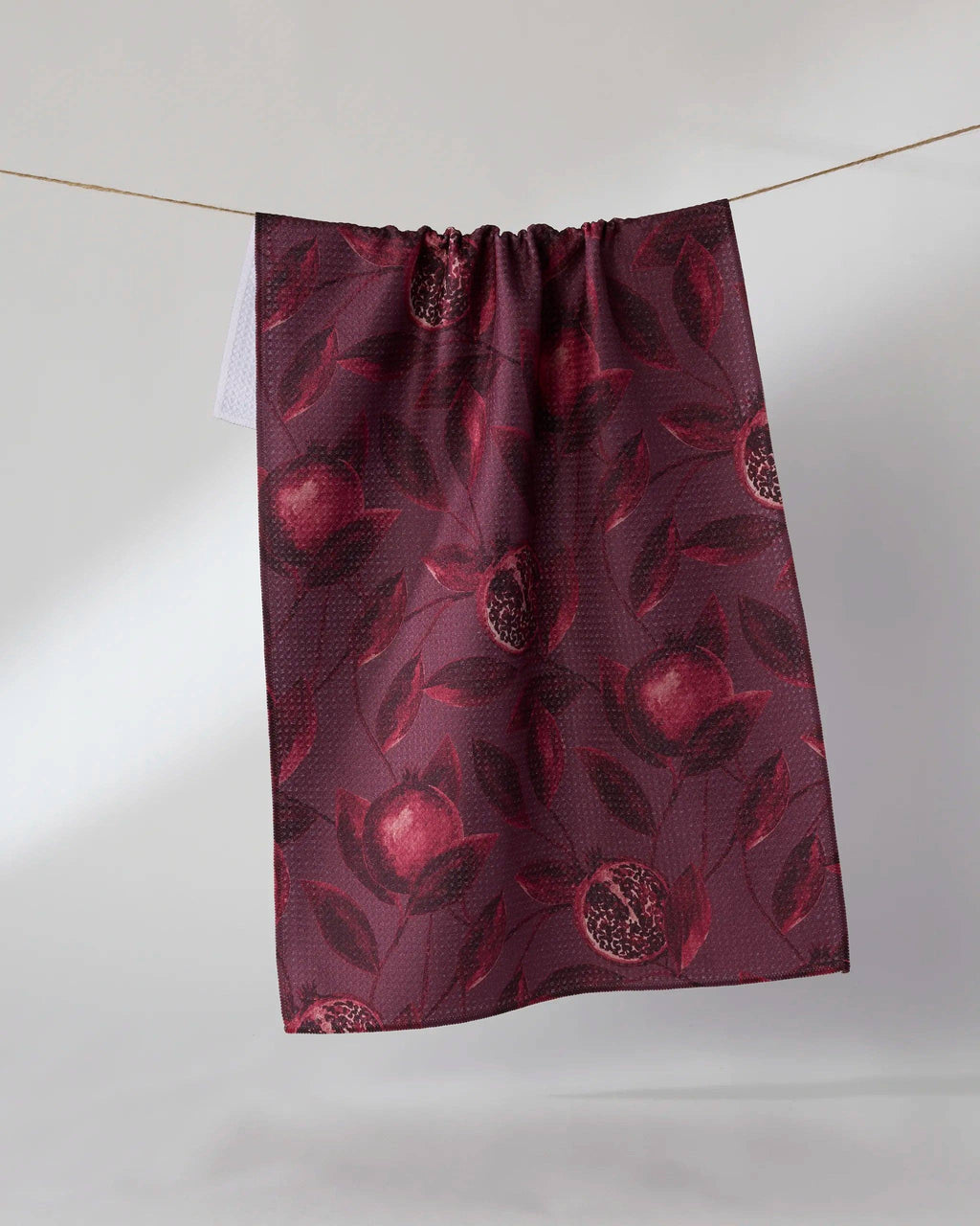 Rich Garnet Tea Towel