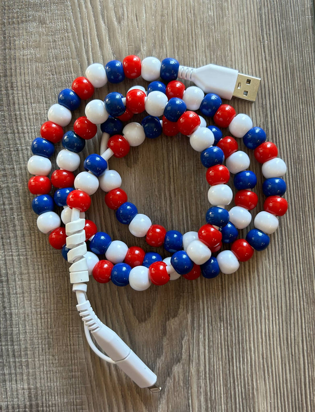 Game Day Phone Cord with Lightning and USB-C