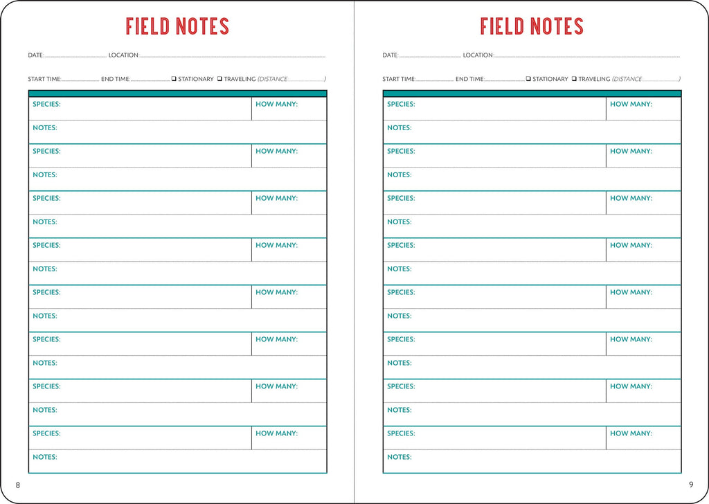 The Birder's Logbook