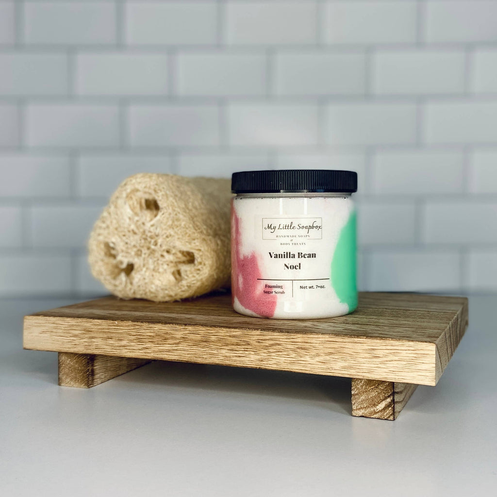 Vanilla Bean Noel Foaming Sugar Scrub