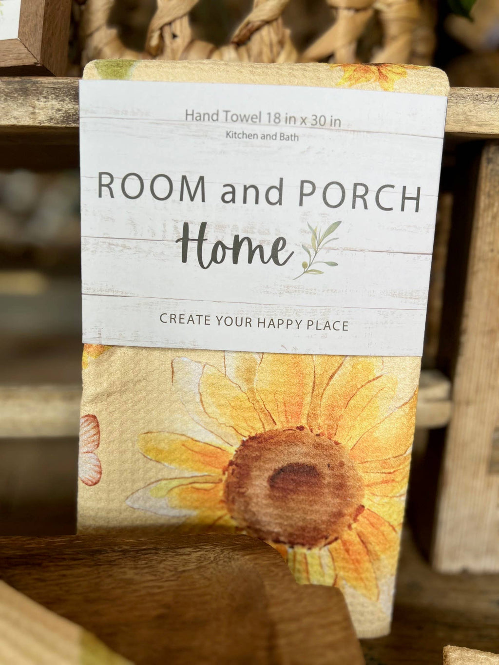 Sunflower Tea Towel - Recycled Microfiber
