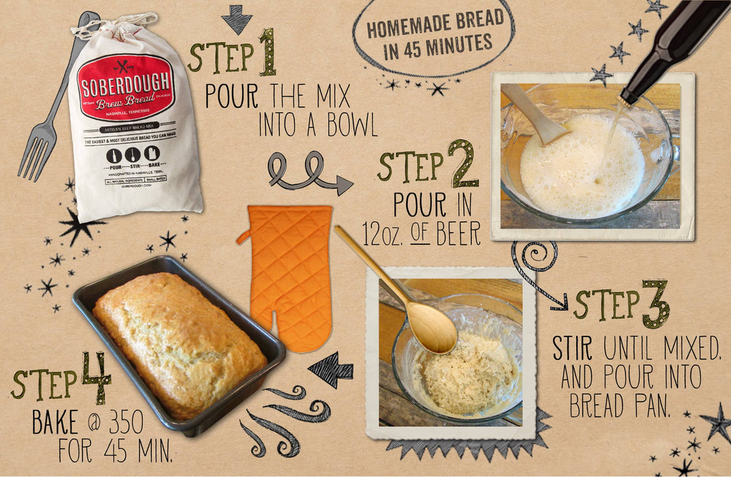 Sea Salt and Cracked Pepper Soberdough Bread