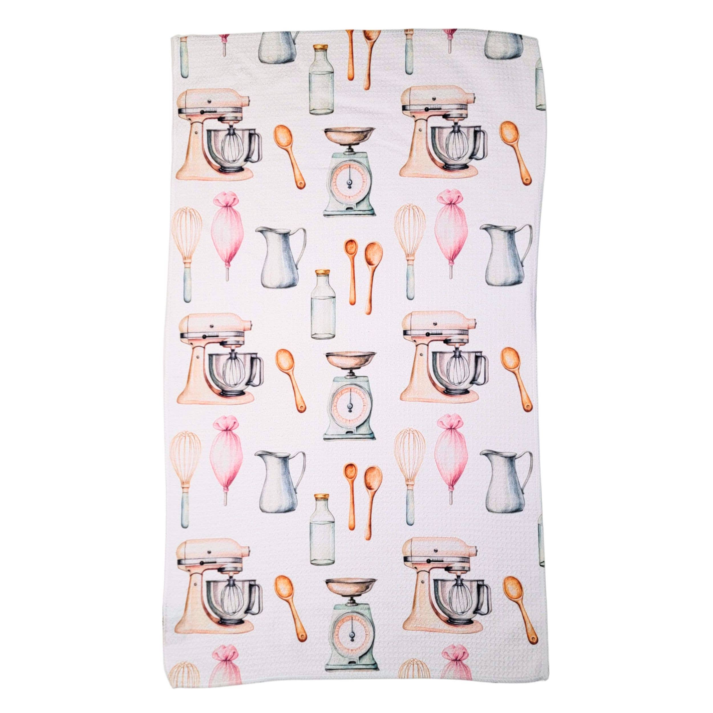 Baking in Nana's Kitchen Tea Towel