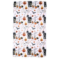 Haunted House Trick or Treat Tea Towel