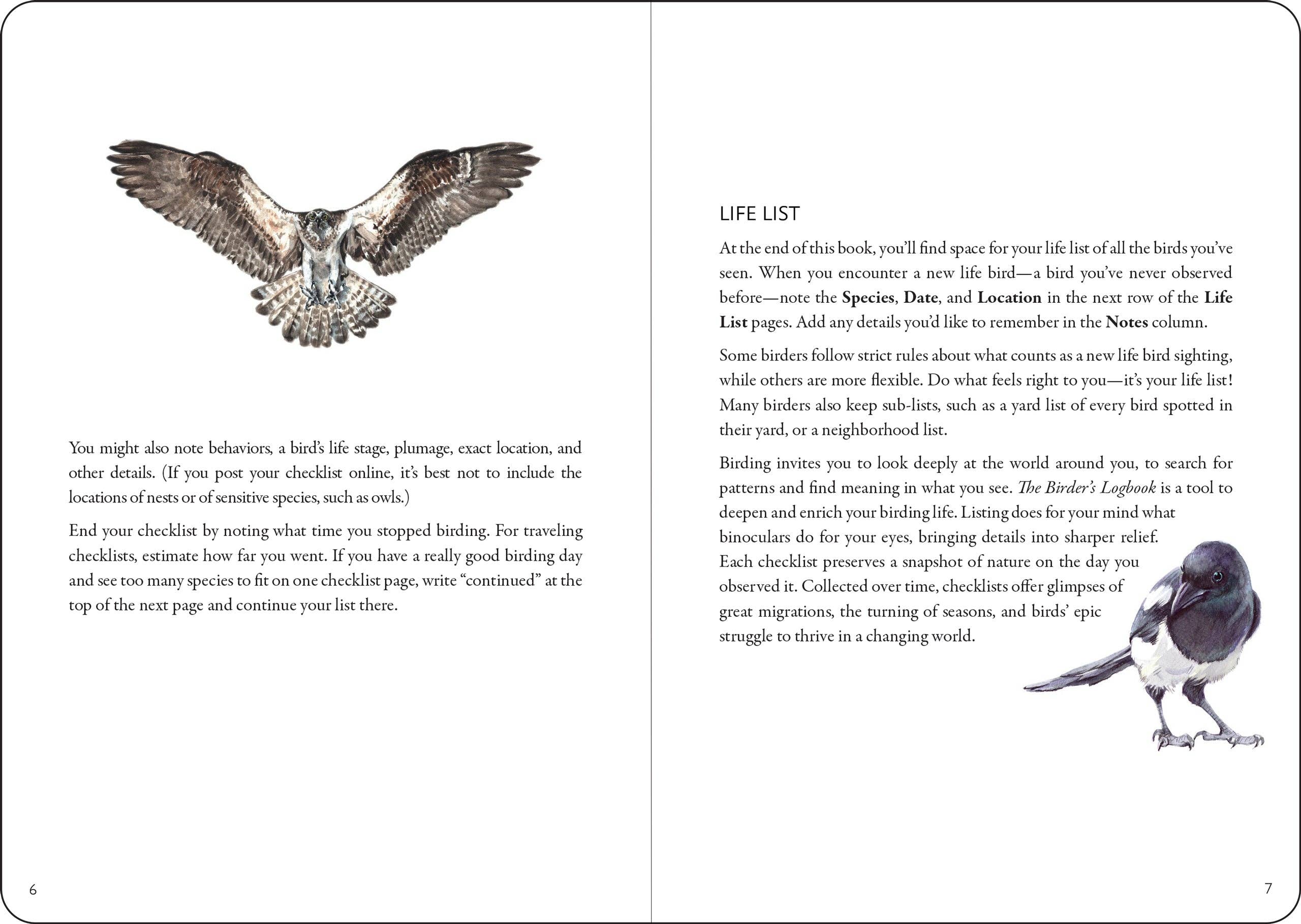 The Birder's Logbook
