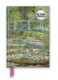 Bridge Over A Pond Of Water Lilies Blank Journal - Monet