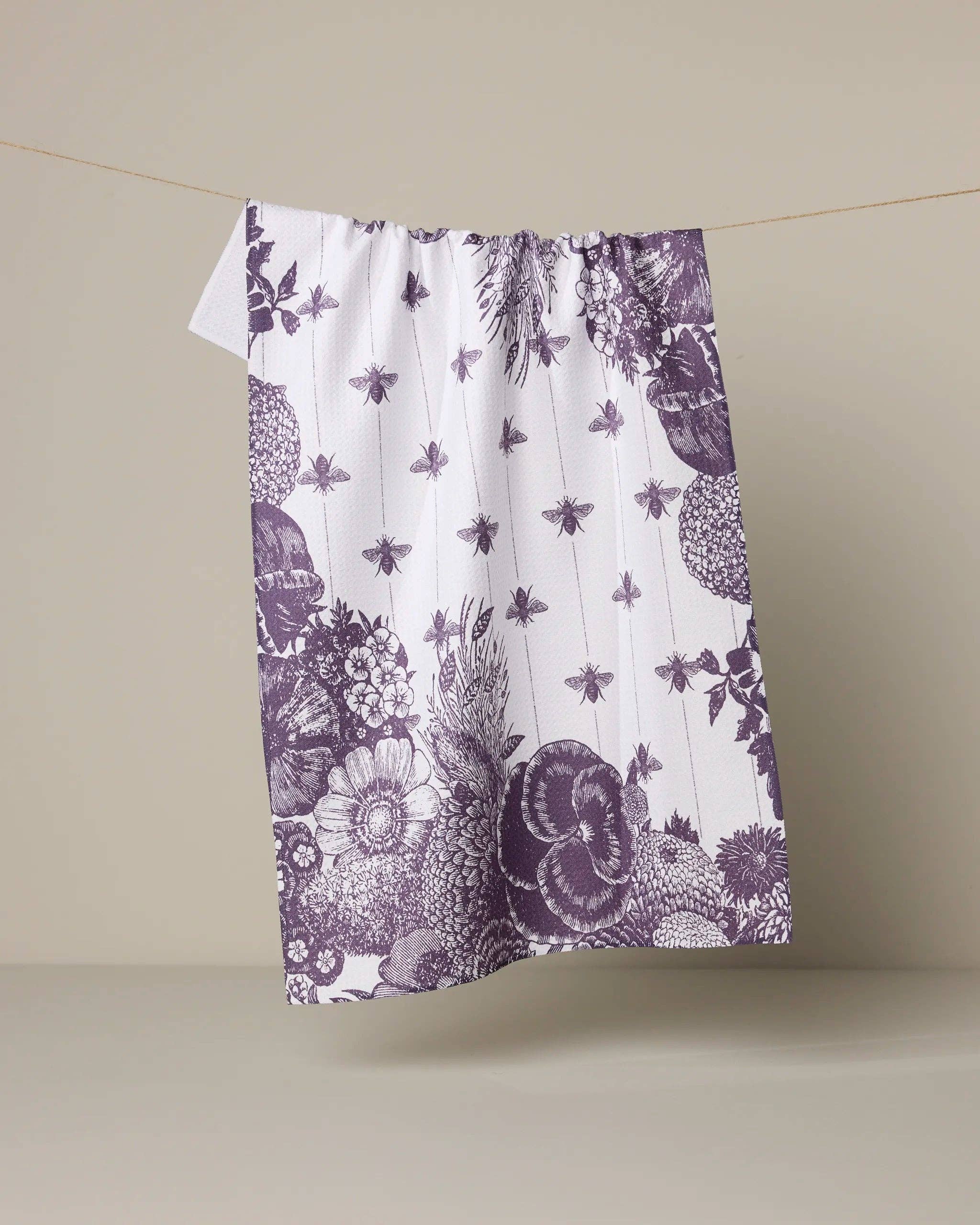 Abeilles Noires Tea Towel