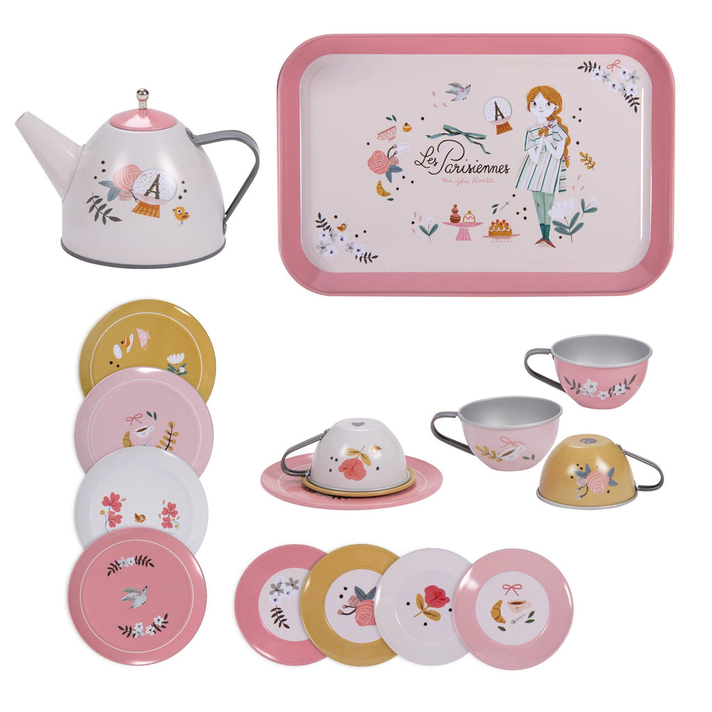 Tea Party Metal Set — The Parisiennes