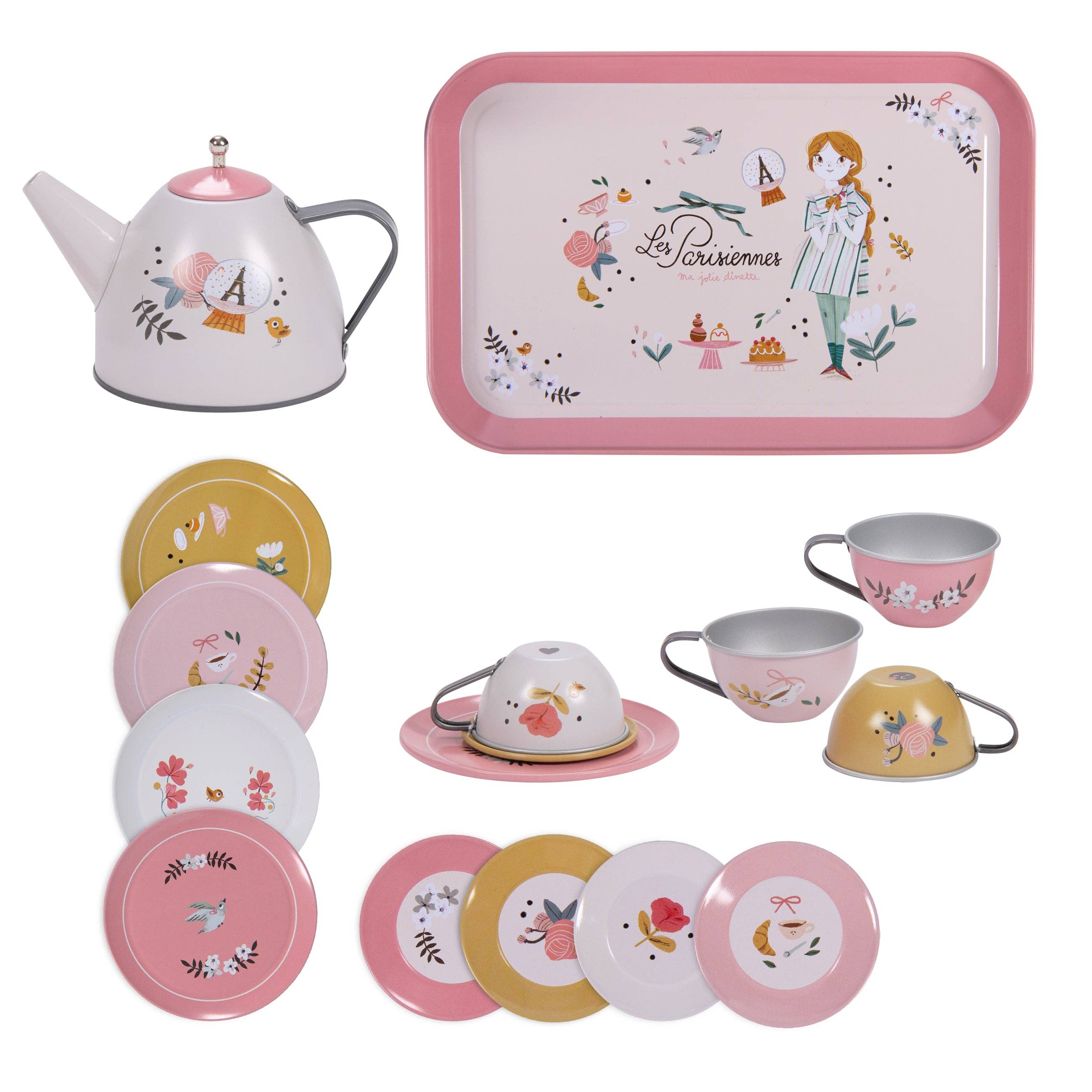 Tea Party Metal Set — The Parisiennes
