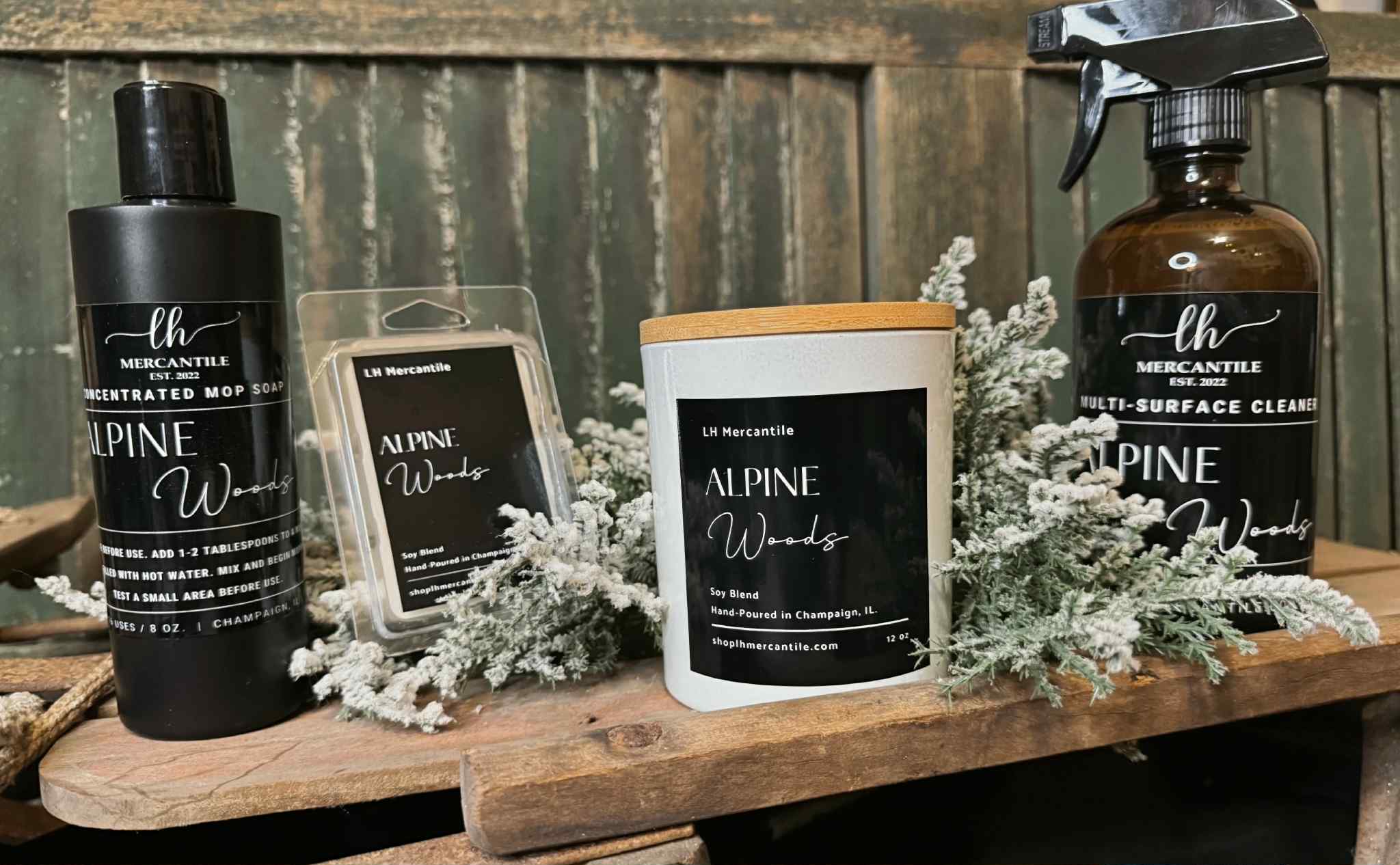 Alpine Woods Holiday Wax Melt | Winter Wax Melt