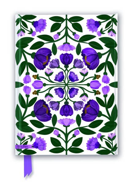 Purple Flowers Journal - Nina Pace