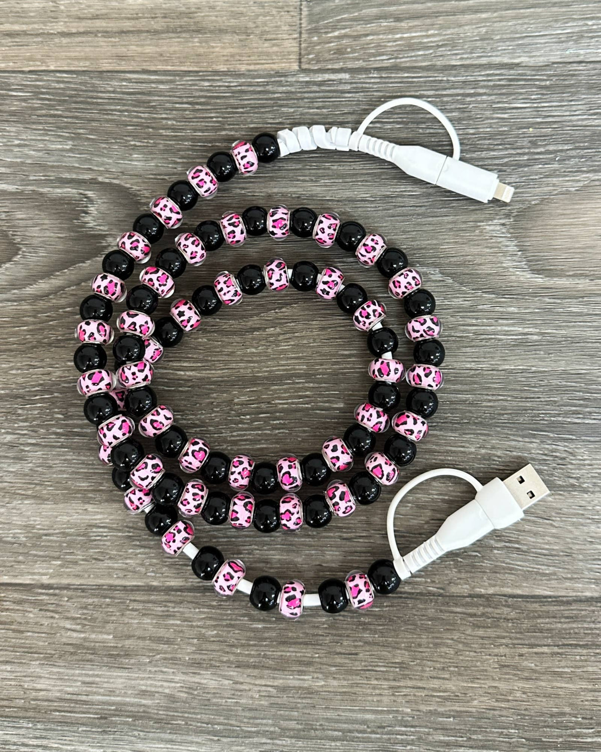 Beaded 4-In-1 Charging Cable