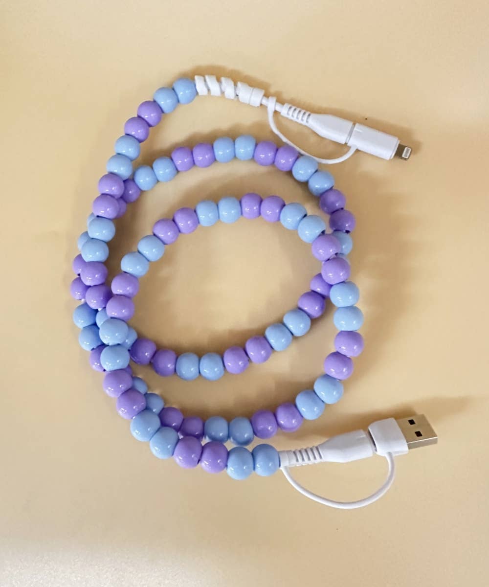 Beaded 4-In-1 Charging Cable