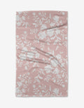 Botanical Silhouettes Blush Tea Towel