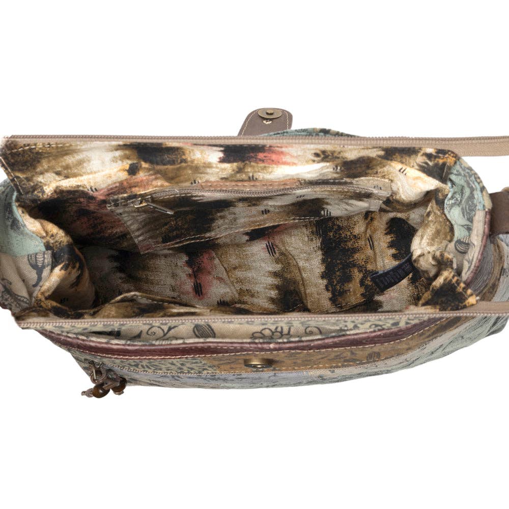 Sageweave Vintage Shoulder Bag - Sage