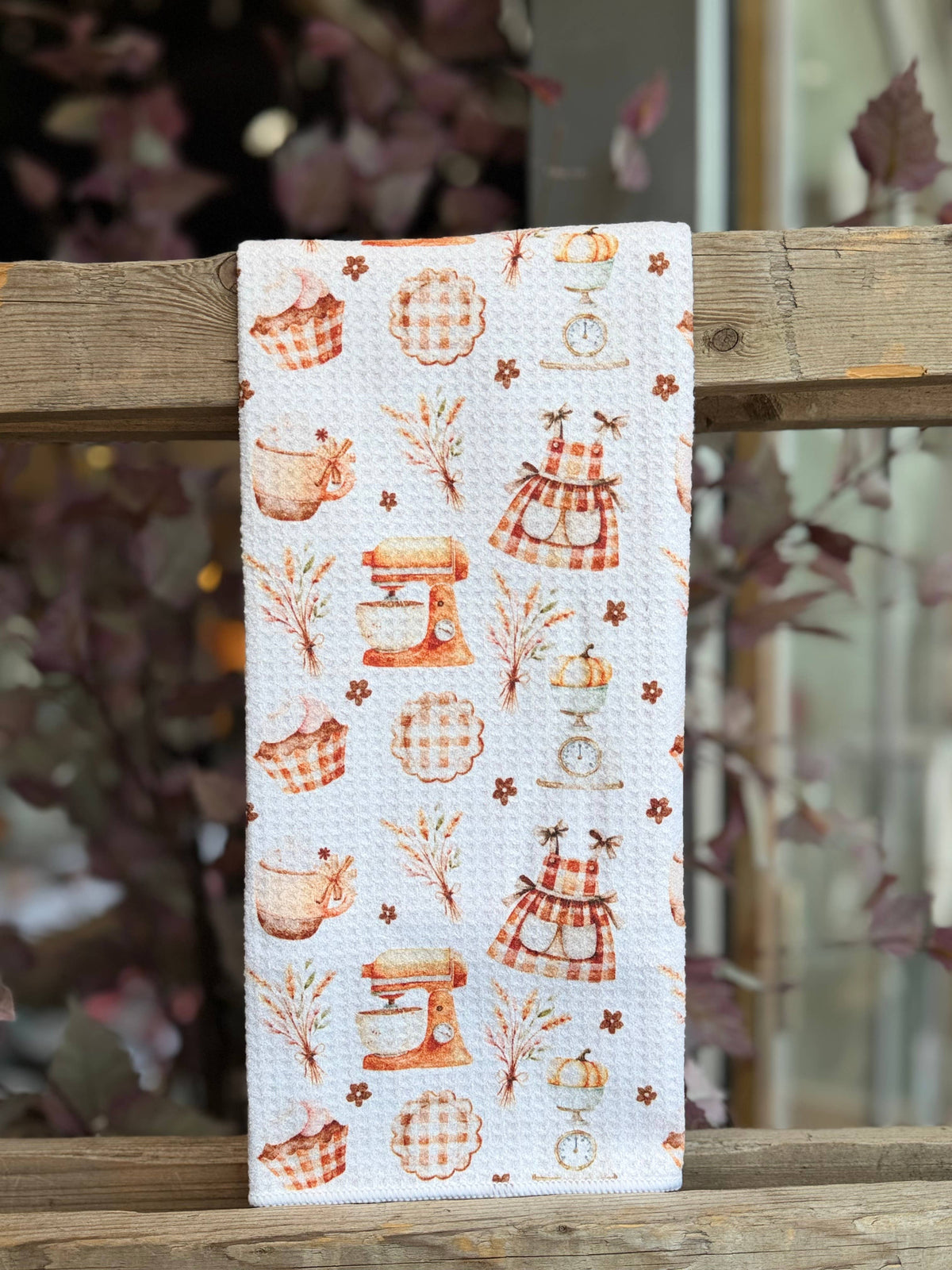 Harvest Kitchen Double-Sided Tea Towel