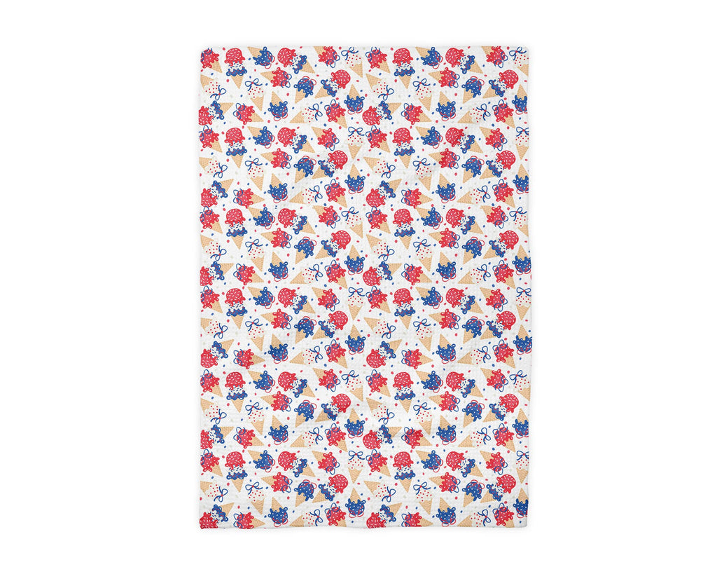 4th of July Kitchen Towel - Ice Cream