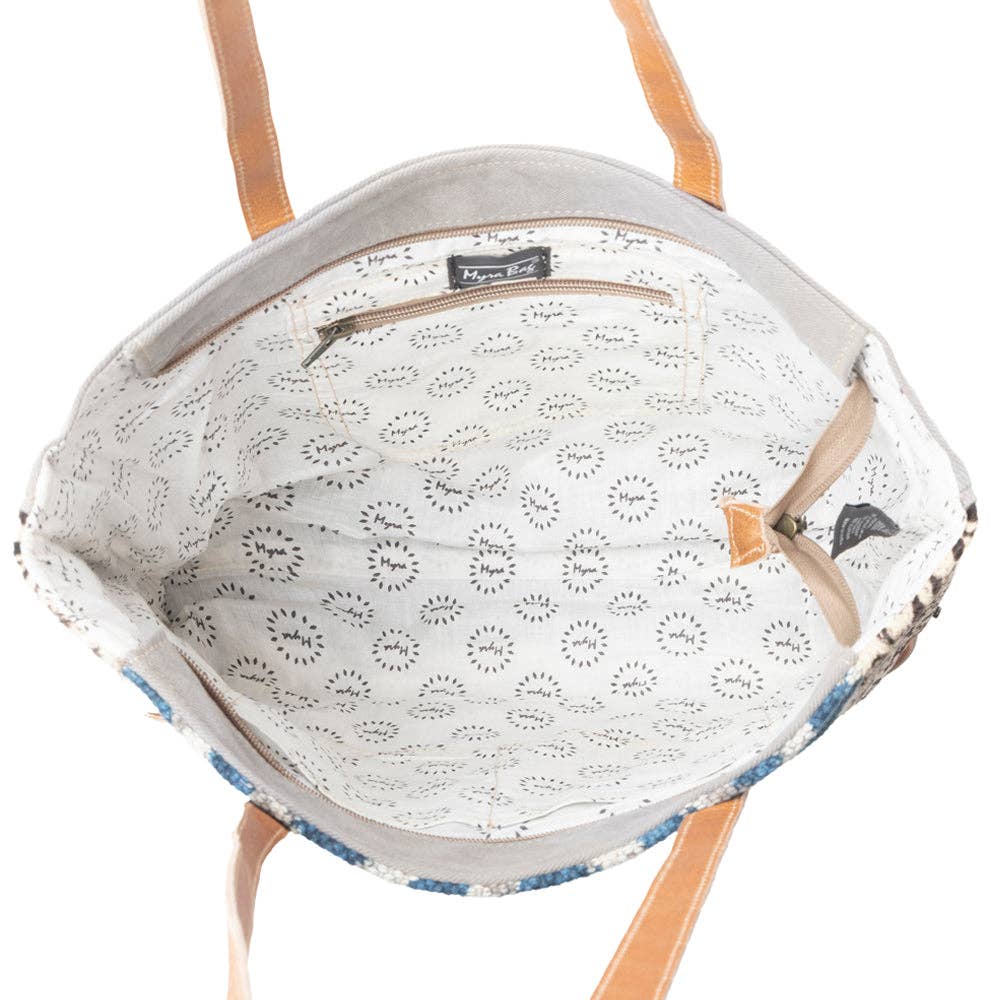 Rhombic Pattern Tote Bag