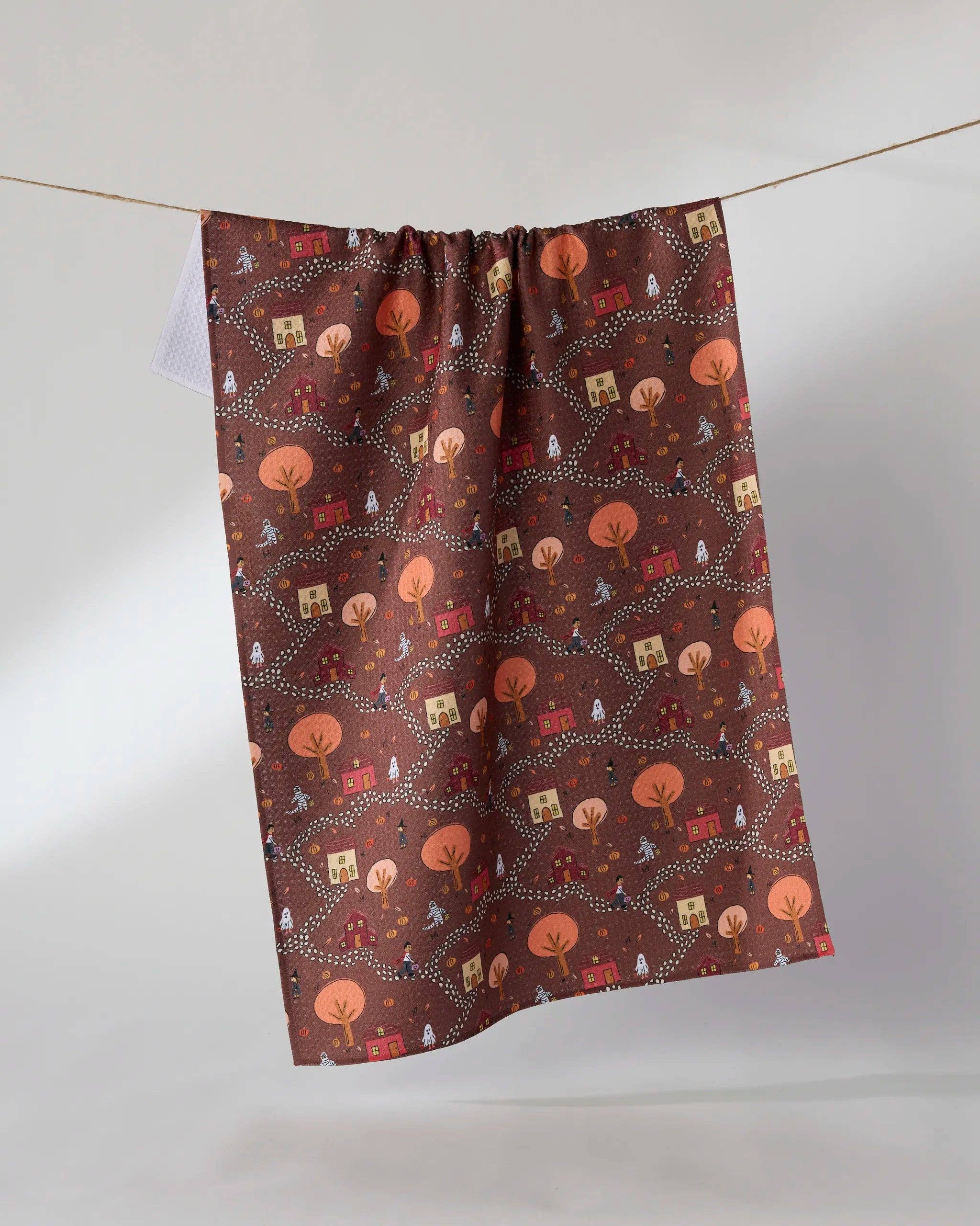 Treat Trail Tea Towel