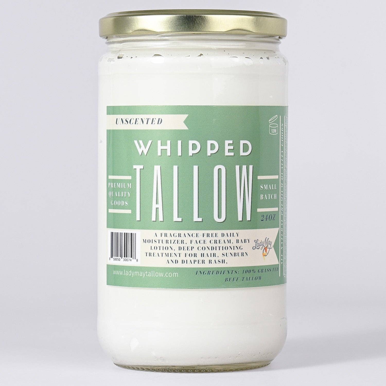Unscented Whipped Tallow