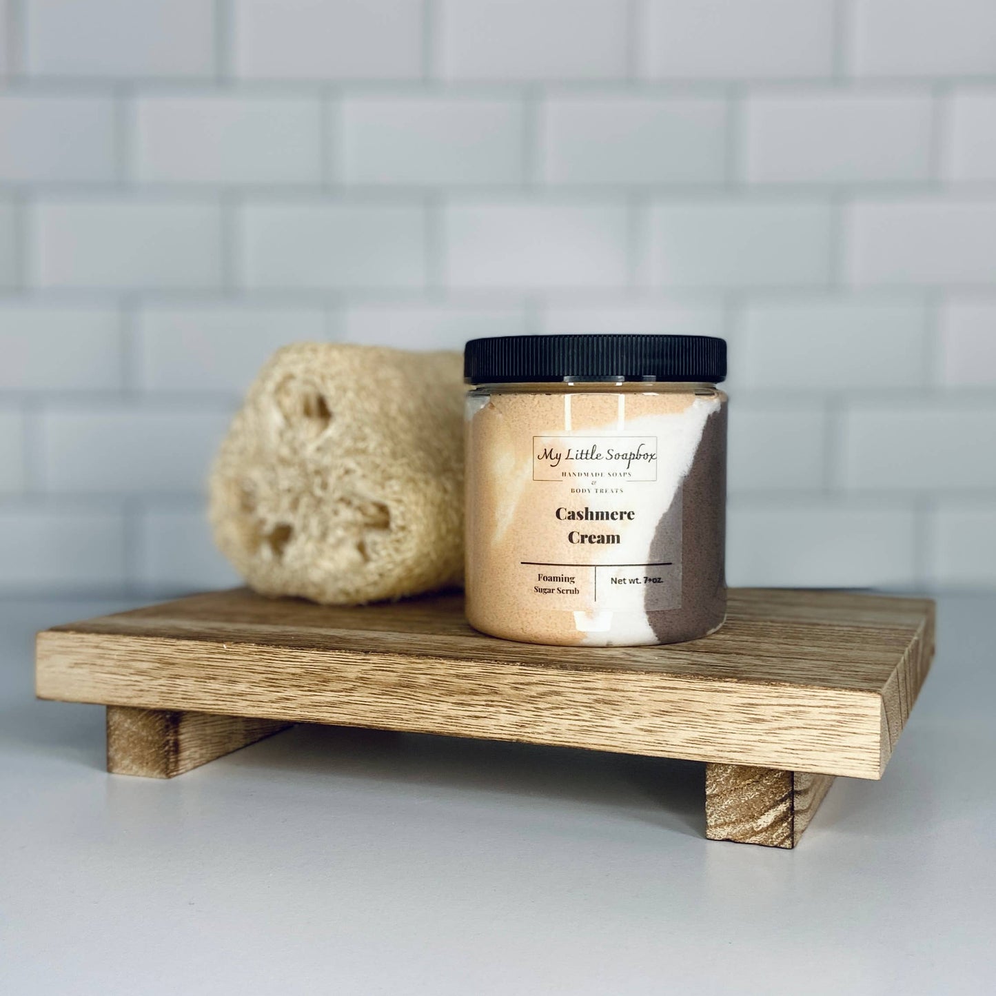 Cashmere Cream Foaming Sugar Scrub