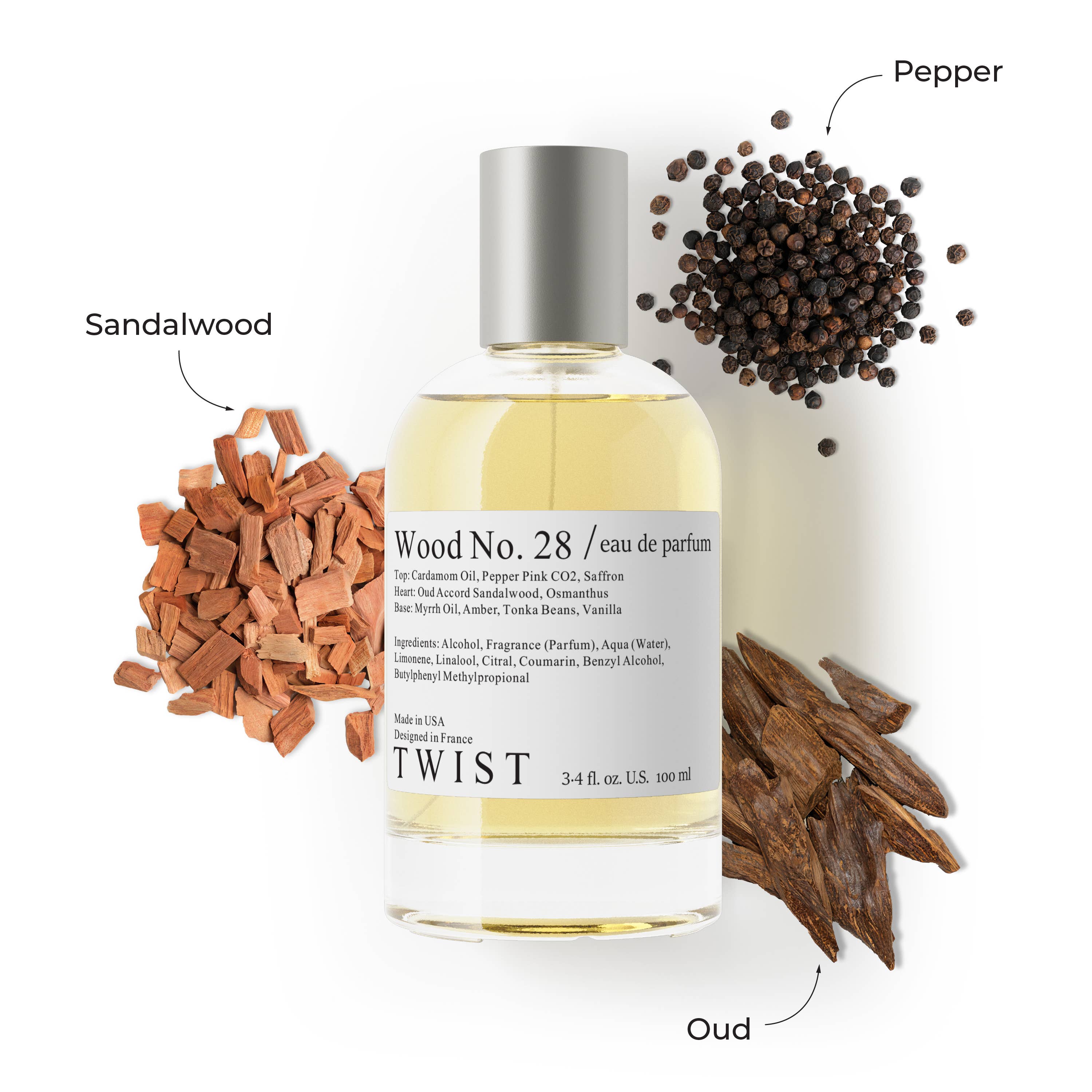 Wood No. 28 Inspired by T. Oud Wood Perfume