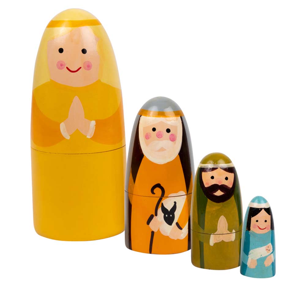 Nesting Doll Nativity Set