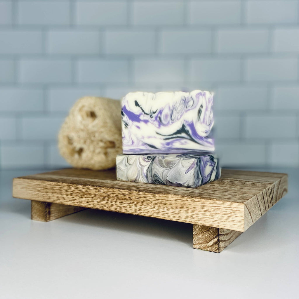 Black Raspberry Vanilla Vegan Handmade Soap