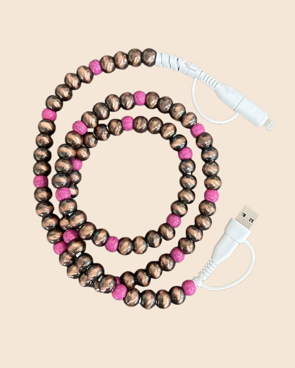 Beaded 4-In-1 Charging Cable